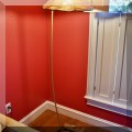 DL01. Leucos Sarasar standing lamp with beaded shade. 